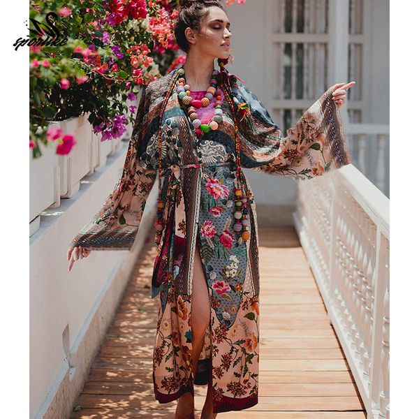 cotton long beach dress saida de praia beach cover up kaftan sarong vestido swim wear cover up ropa de playa tunic, Blue;gray